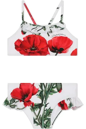 Dolce & Gabbana Floral-print bikini