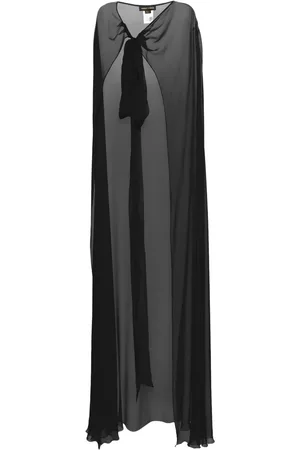Zuhair Murad Silk-chiffon cape