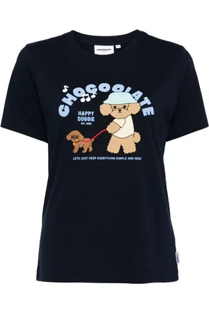 Chocoolate Graphic-print cotton T-shirt