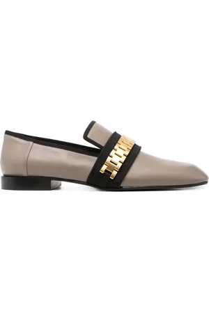 Victoria Beckham Mila chain leather loafers