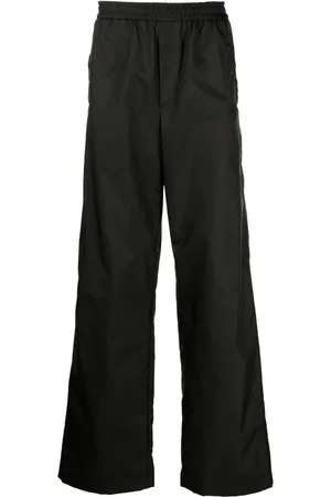 VALENTINO GARAVANI Elasticated-waist straight-leg trousers