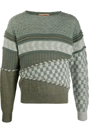 Issey Miyake 1980s multi-textured jumper