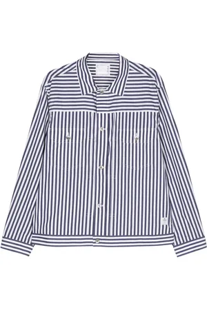 SACAI Thomas Mason cotton shirt jacket
