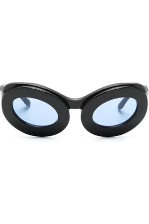 HENRIK VIBSKOV Tyler oval-frame sunglasses