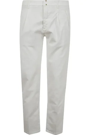 Incotex Logo-patch trousers