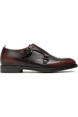 Officine creative Leather monk shoes