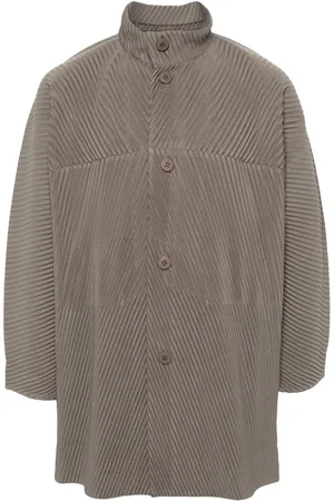Issey Miyake MC November pleated coat