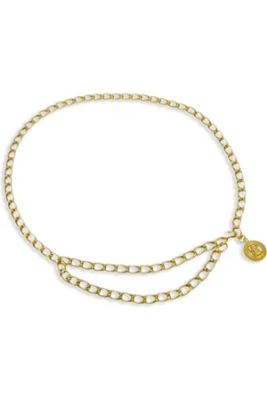 CHANEL 1994 Medallion chain belt