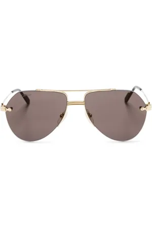 Cartier Pilot-frame sunglasses