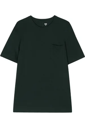Paige Patch-pocket cotton t-shirt