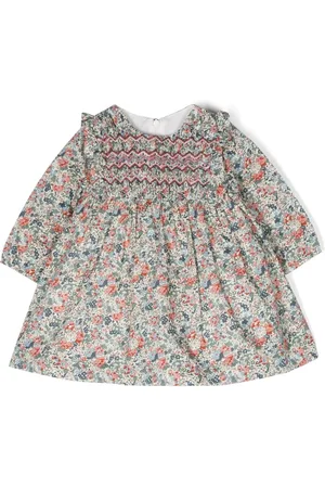 Tartine Et Chocolat Floral-print long-sleeve dress