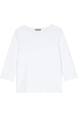 D.EXTERIOR V-neck fine-ribbed jumper
