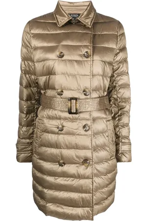 Ralph Lauren Belted-waist padded coat