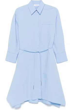 Fabiana Filippi Chain-link detail midi dress