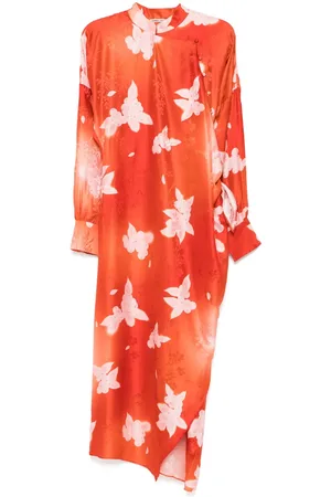 Samuel Gui Yang Floral-print dress