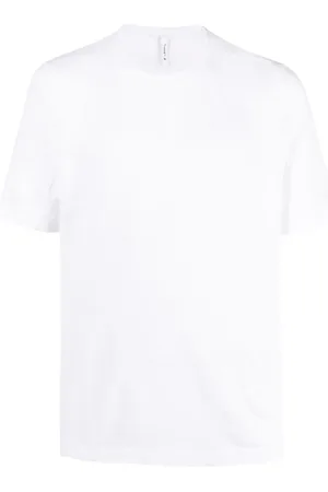 TRANSIT Mélange-effect crew-neck T-shirt