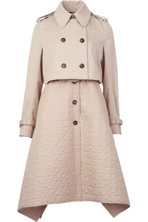 PORTS 1961 Cropped trench coat