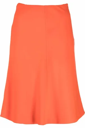 VERSACE 1990s above-the-knee flared hem skirt