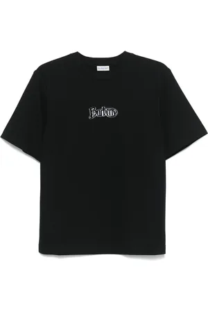 Burberry Flocked-logo T-shirt