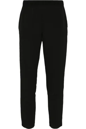Ermanno Firenze Logo-waistband trousers