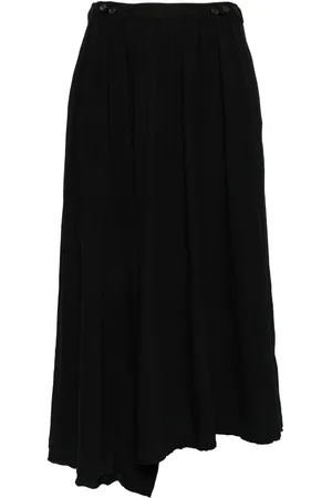 YOHJI YAMAMOTO Asymmetric cotton trousers
