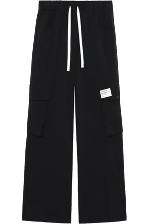 Izzue Logo-appliqué cargo trousers