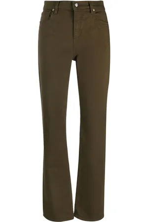 Etro Embroidered straight-leg jeans