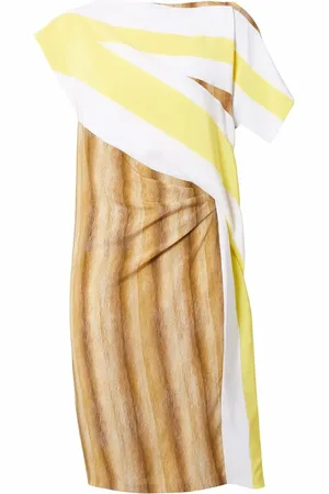 Burberry Graphic-print asymmetric dress
