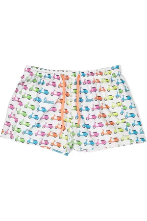 MC2 SAINT BARTH Graphic-print swim shorts