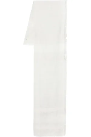 PESERICO SIGN Lurex jacquard scarf