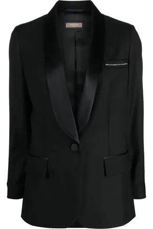 PESERICO SIGN Shawl-lapels single-breasted blazer