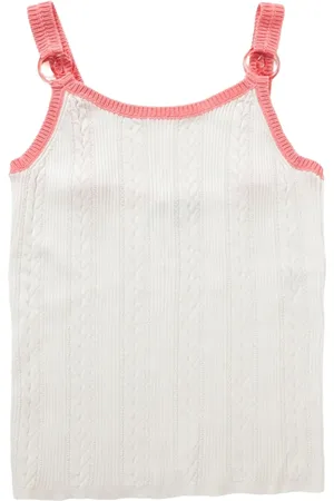 CHANEL Logo-charm top