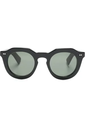 LESCA Toro round-frame sunglasses