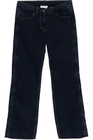 Céline 2000s logo denim trousers