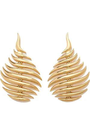 Fernando Jorge 18kt yellow Flame drop earrings