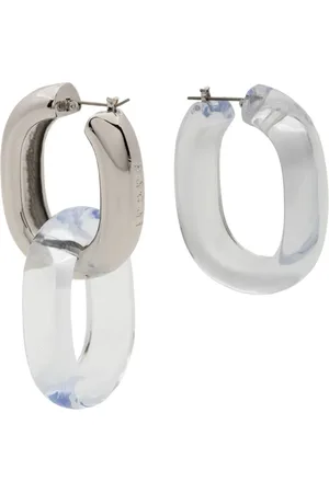 SACAI Tone hoop earrings