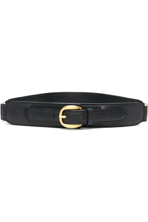 Gucci 2000s leather buckle belt