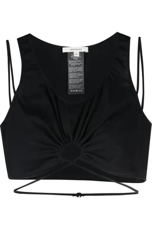 Nensi Dojaka Cut-out crop top
