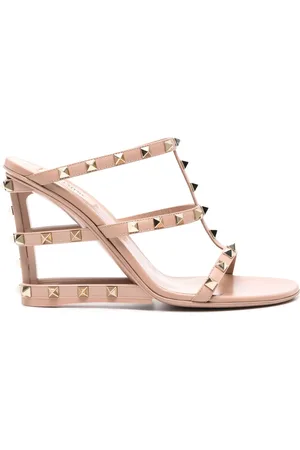 VALENTINO GARAVANI 100mm Rockstud-embellished caged sandals