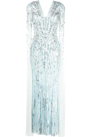 Jenny Packham Planelto sequin-embellished maxi dress