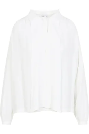Giambattista Valli Pussy bow-collar blouse
