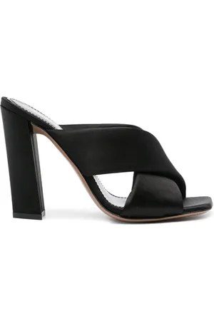 PARIS TEXAS 110mm satin sandals