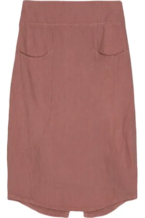 TRANSIT Linen midi skirt