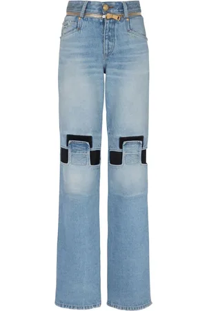 Balmain Low-rise straight jeans
