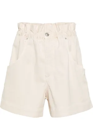 Isabel Marant Titea twill mini shorts