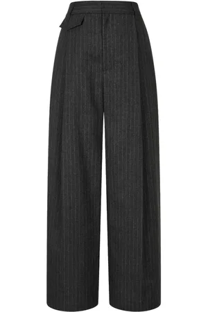 Studio Tomboy Striped wide-leg trousers