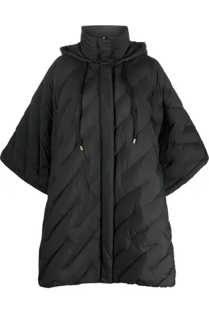 Pinko Mutex quilted hooded cape