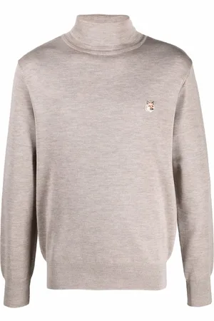 Maison Kitsuné Roll-neck fine-knit jumper