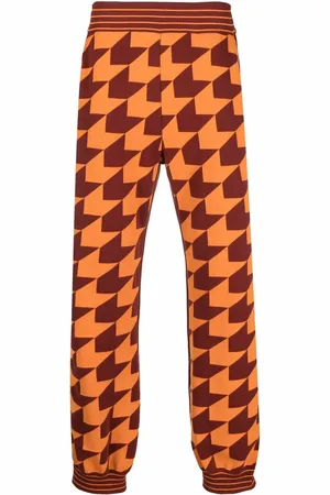 Marni Chevron-jacquard track pants