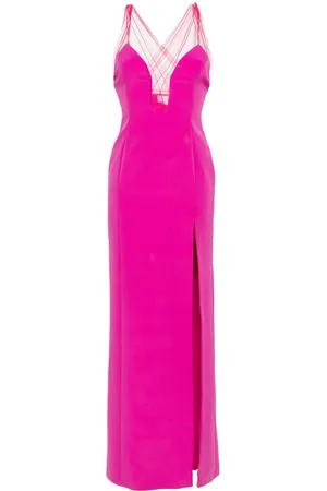 GENNY Panelled sleeveless maxi dress